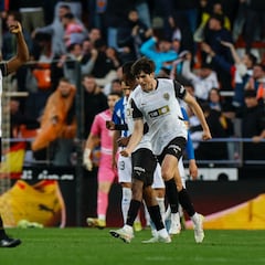 Aprobados y suspensos del Valencia: Guerra se hace grande en Mestalla
