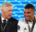 Ancelotti recupera a Casemiro; ¡Neymar y Rodrygo, fuera!