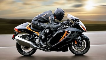 La historia de la Suzuki GSX-1300R Hayabusa, la primera motocicleta en superar los 300 km/h