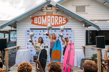Carla Herrera y Matchu Lopes, 2ª y 3º de Kite Strapless