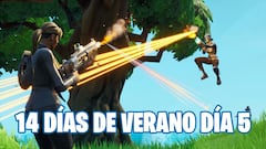 Fortnite 14 días de verano día 5: escopeta pesada y Arsenal