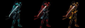 Estilos Fotonegativo, Apagón Escarlata y Realidad Dorada del skin Ronin