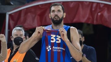 Mirotic tras su partido ante el CSKA en Euroliga.