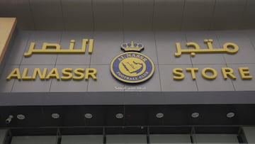 A general view of the Al Nassr club store, after it was announced soccer player Cristiano Ronaldo has signed a contract with the club, in Riyadh, Saudi Arabia December 31, 2022. REUTERS/Mohammed Benmansour