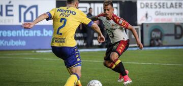 Dos temporadas le bastaron para emigrar a Bélgica con el KV Mechelen, equipo con el que ya lleva cuatro campañas y ha disputado playoffs de la Europa League.