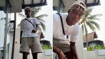 El vídeo de Nico Williams en medio de las informaciones de su fichaje por el Barcelona