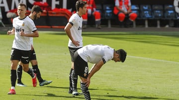 11/04/21 PARTIDO PRIMERA DIVISION JORNADA 30
 VALENCIA - REAL SOCIEDAD
 TRISTEZA
 CARLOS SOLER
 PAULISTA
 GAYA
 CHERYSHEV