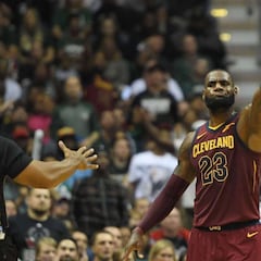 LeBron y los Cavs doblegan a un Giannis (34+8+8) soberbio