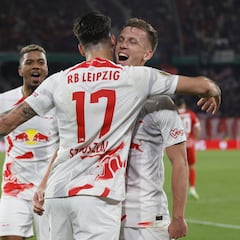 Súper Olmo guía a su Leipzig a otra final