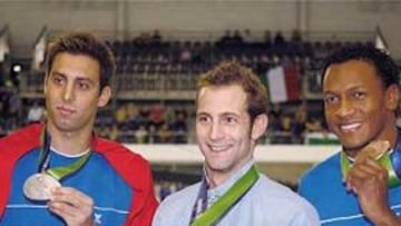 <B>SORPRESA.</B> Lorente sorprendió a sus rivales y se hizo con una inesperada medalla de oro.