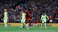 Origi marca el 4-0 en la noche m&aacute;s negra del Bar&ccedil;a en d&eacute;cadas.