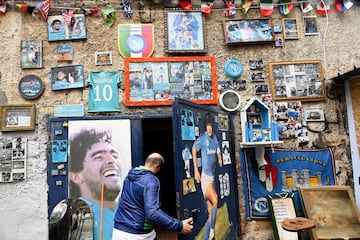 El museo de Maradona en Quartieri Spagnoli