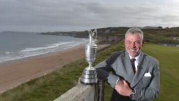 Darren Clarke en Portrush.