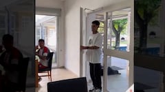 Javier Altamirano volvió a Estudiantes y así fue recibido por sus compañeros: conmovedor