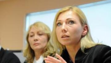 <b>DIRECTORA DE LA AGENCIA ANTIDOPAJE LITUANA. </b>Ieva Stanikuniene, en primer término.