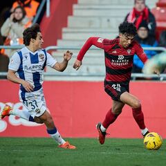 Aprobados y suspensos en el Mirandés: Un punto de fe