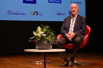 Del Bosque durante la última jornada del FID Castilla y León ABANCA. 