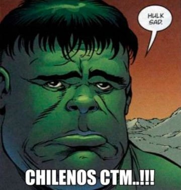 Los mejores memes del triunfo de Chile