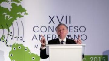 Jean Todt, presidente de la FIA.