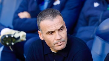 Sergio Francisco, entrenador de la Real Sociedad.