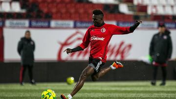 El atacante colombiano estará disputando una Semifinal de la Liga MX por primera vez y buscará estrenarse como goleador en una fase final.