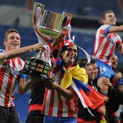 Lozano, Falcao... Los colombianos en final de la Copa del Rey