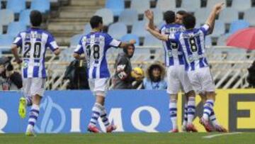 Xabi Prieto es el rey en el manicomio de Anoeta