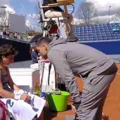 Carla Suárez cae en la primera ronda ante la eslovena Hercog