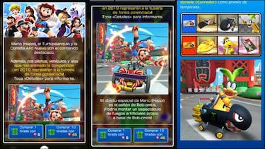 Mario Kart Tour - Temporada Año Nuevo: todos los desafíos (Semana 1) y del Pase Dorado