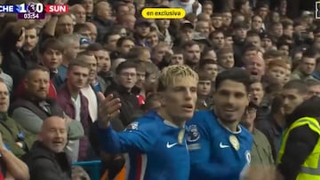 El primer gol de Garnacho con el Chelsea les va a llevar a 2008: es una copia exacta a Cristiano en el United