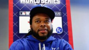 Johnny Cueto, pitcher de los Kansas City Royals.