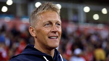 Iceland coach Heimir Hallgrimsson. 