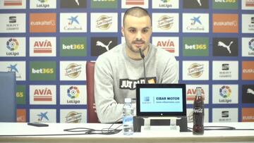 Conferencia de prensa de Pedro León tras 20 meses lesionado