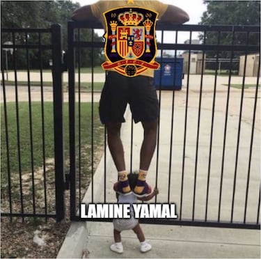 Lamine y Mbappé protagonistas de los memes de la Nations League