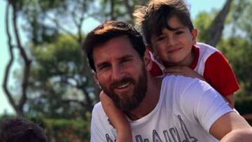 Lionel Messi cambia la Selección Argentina por el chiringuito de playa.