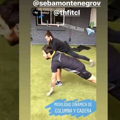 Valdivia mostró su trabajo físico para la nueva temporada