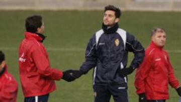 Postiga: "Contra el Barça, hay más que ganar que perder"