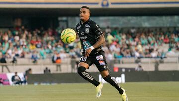 Edgar Guerra, extremo colombiano del Club León