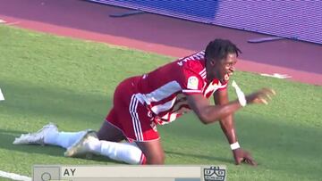 Resumen y goles del Almería - Girona de LaLiga SmartBank