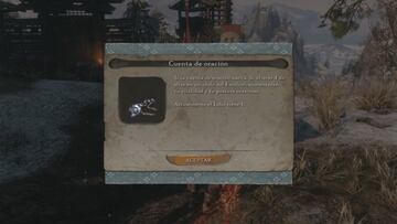 Sekiro: Shadows Die Twice, Guía completa - Todas las cuentas de oración, y cómo obtenerlas