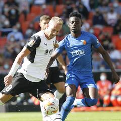 Racic: seis balones perdidos y tres veces regateado