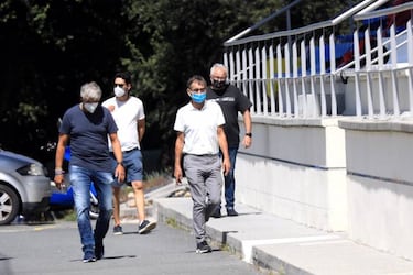 La plantilla del Depor empieza a pasar los test PCR en Abegondo