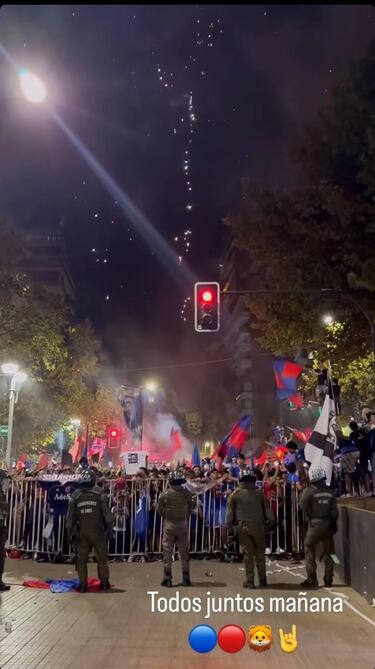 La arenga de Matías Zaldivia antes de visitar a Colo Colo