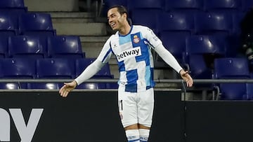 28/10/20 PARTIDO SEGUNDA DIVISION
 ESPANYOL - PONFERRADINA
 GOL 1-0 RAUL DE TOMAS ALEGRIA 