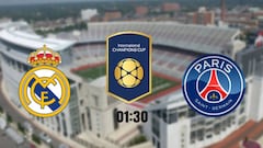 Real Madrid vs PSG en directo online, partido de la International Champions Cup .