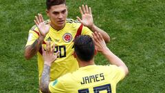 James Rodr&iacute;guez y Juan Fernando Quintero en la Selecci&oacute;n Colombia