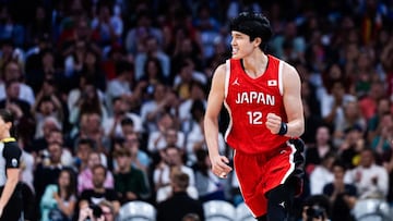 Yuta Watanabe durante los Juegos Olímpicos representando a Japón.