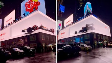 F1 takes over Times Square – The jaw-dropping commercial you can’t miss!