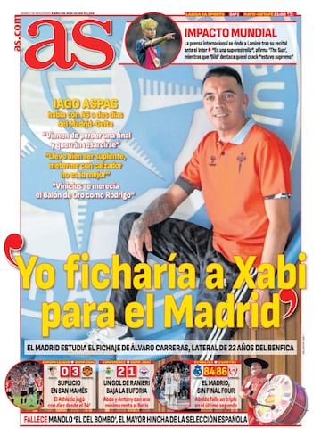 Las portadas de AS de mayo