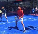 ¿Qué tal se le da jugar al pádel a Novak Djokovic?